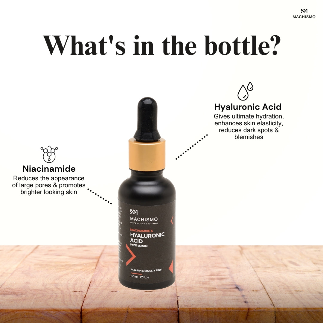 NIACINAMIDE & HYALURONIC ACID FACE SERUM