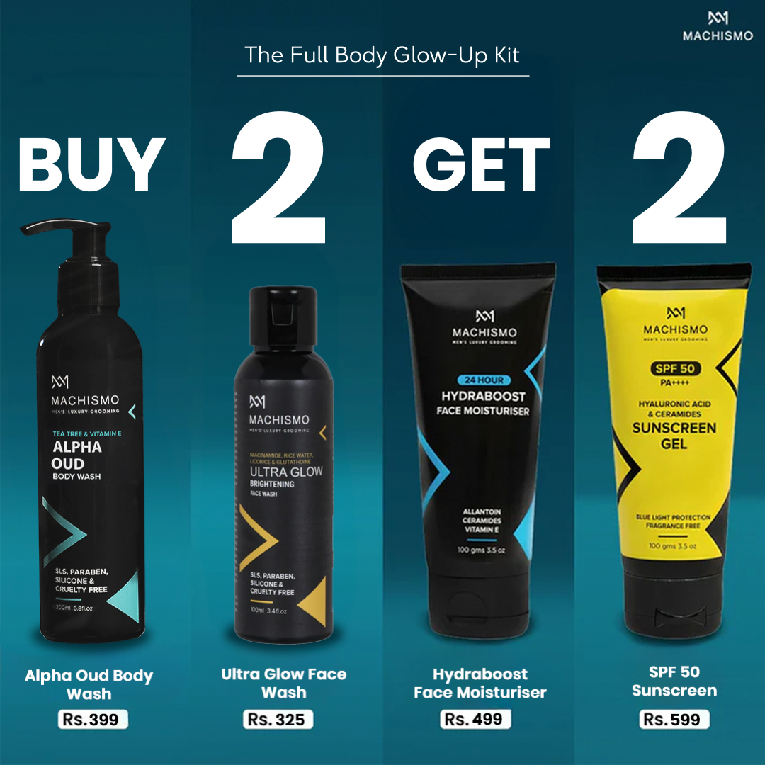 The Full Body Glow-Up Kit (Pack Of 4)