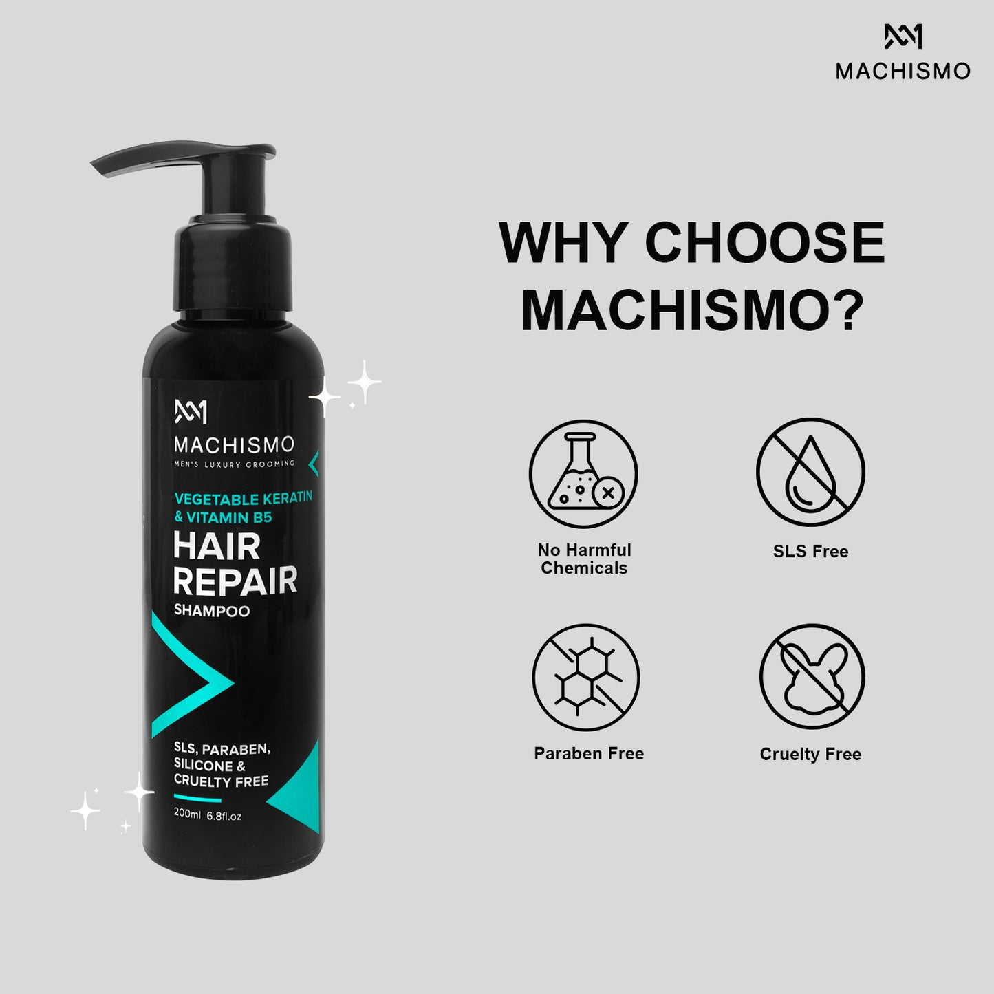 VEGETABLE KERATIN & VITAMIN B5 HAIR REPAIR SHAMPOO