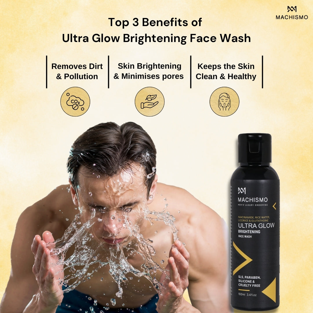 Ultra Glow Brightening Face Wash - 100 ml