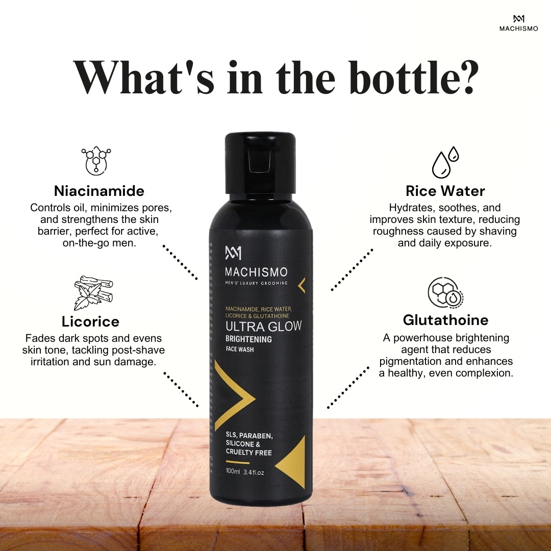 Ultra Glow Brightening Face Wash - 100 ml