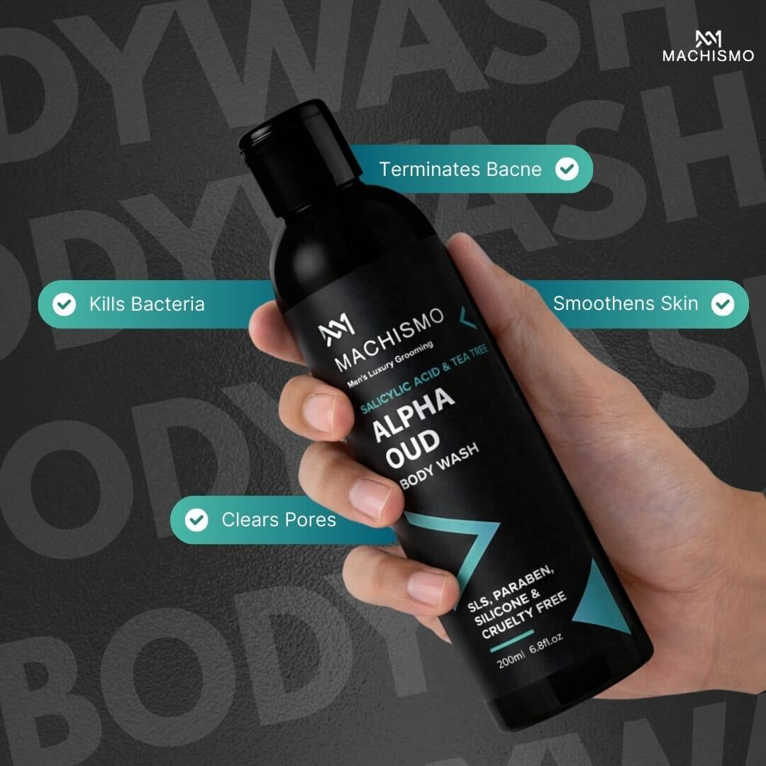 BACNE TERMINATOR BODY WASH WITH 2% SALICYLIC ACID