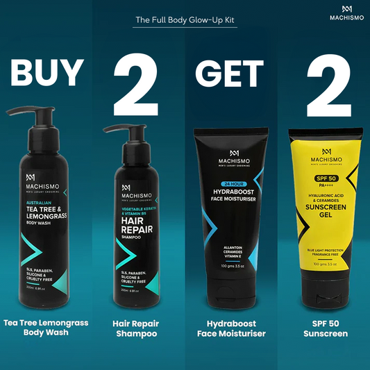The Full Body Glow-Up Kit (Pack Of 4)